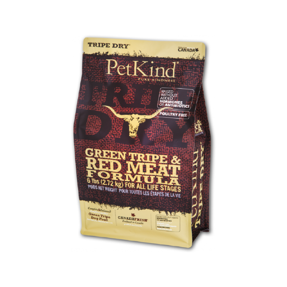 PetKind - All Life Stages Green Tripe & Red Meat Dog Dry Food 25 lb