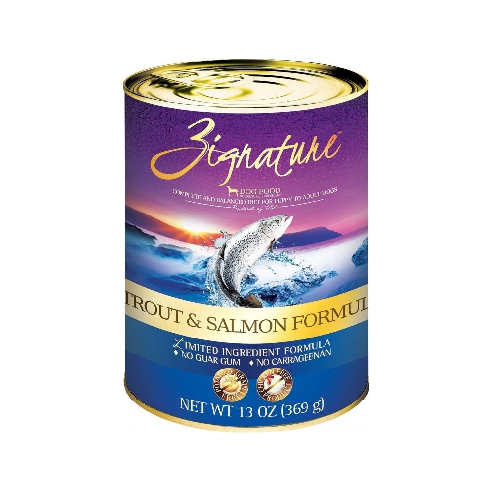 Zignature - Limited Ingredient Trout & Salmon Dog Can 13 oz