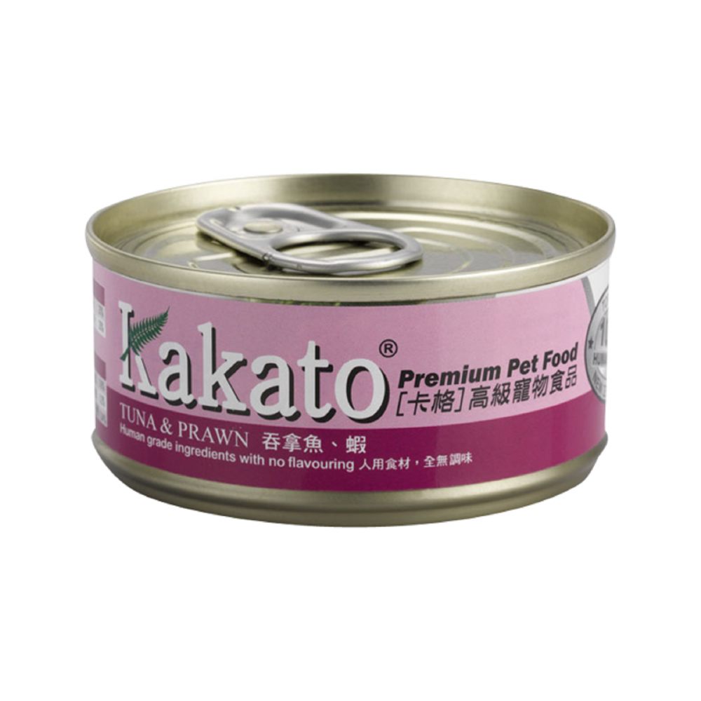 Kakato - Tuna & Prawn Dog & Cat Can 