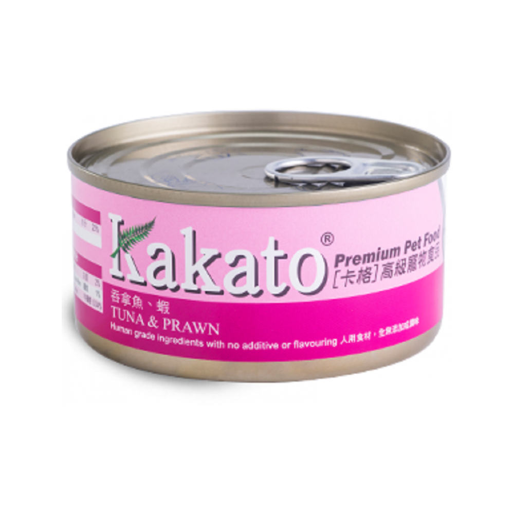 Kakato - Tuna & Prawn Dog & Cat Can 170 g