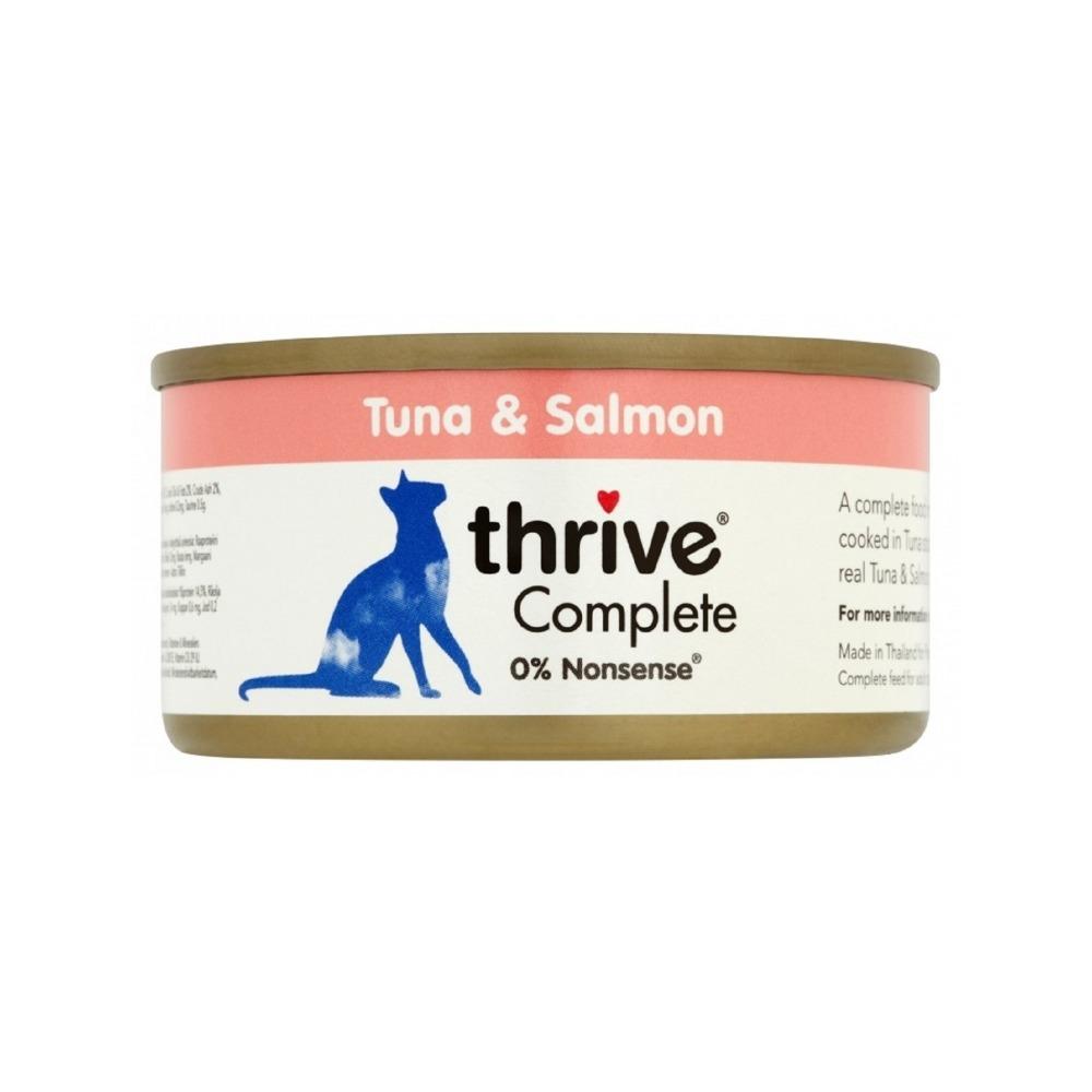 Thrive - Complete Tuna & Salmon Cat Can 75 g