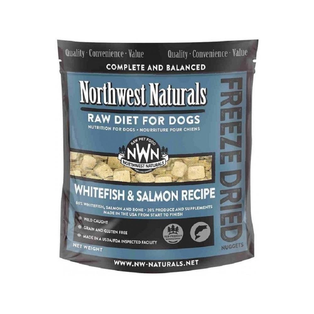 Northwest Naturals - Freeze Dried Whitefish & Salmon Nuggets Complete Dog Food 12 oz
