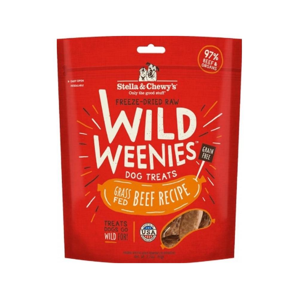 Stella & Chewy's - Wild Weenies Grass Fed Beef Dog Treats 3.25 oz