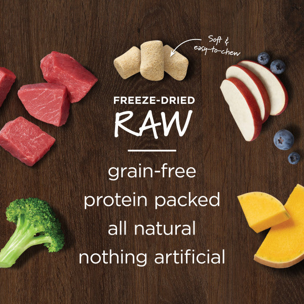 Raw Boost All Life Stages Freeze - Dried All Natural Beef Raw Mixers For Dogs